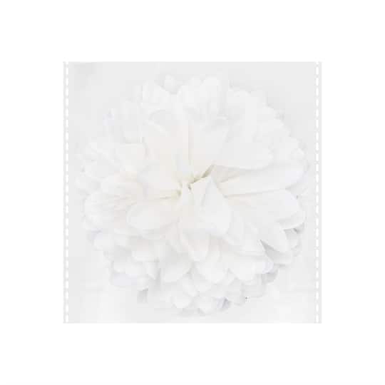 4.5" White Mum Flower by Celebrate It®
